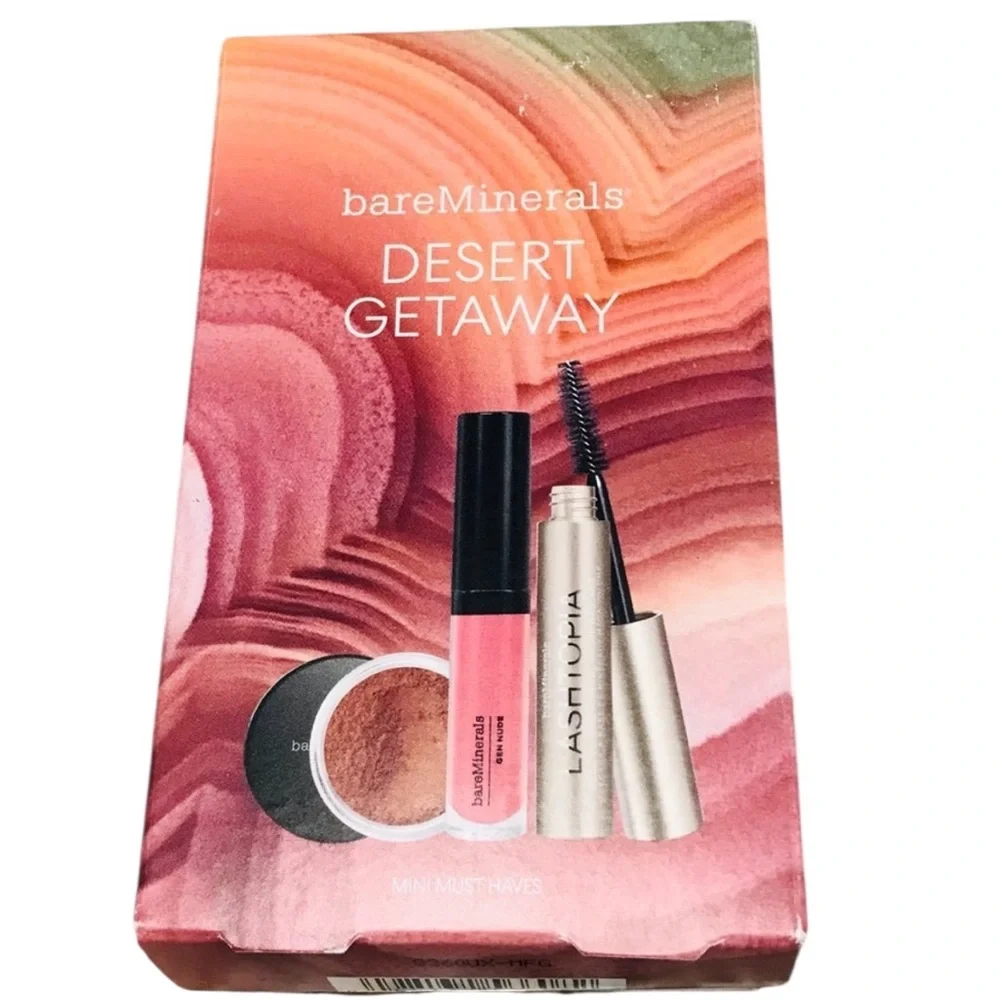 New bareMinerals Desert Getaway Set - Pink and Black